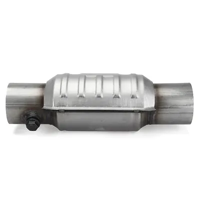 3'' 76mm Universal Catalytic Converter High-Flow Stainless Steel 400 Cell USA • $29.89