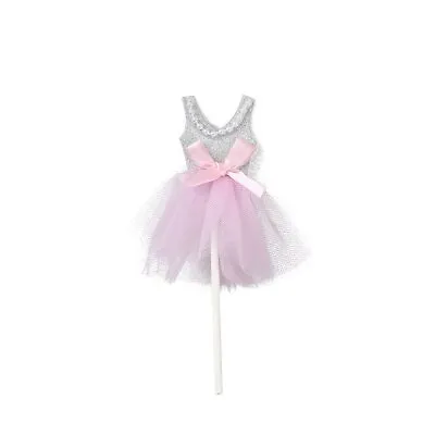 5PCS Cake Topper Princess Ballerina Theme Birthday Party Baby Shower Decoration • $13.99