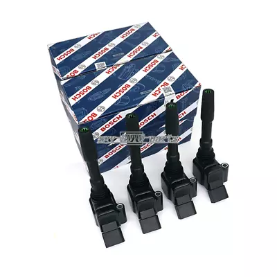 $113.28 • Buy 4x NEW Genuine Bosch VW Audi Porsche EA888 Gen3 Ignition Coil Pack Set 06H905110