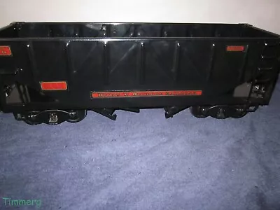 Buddy L Outdoor R.R. Railroad Pressed Steel Black Hopper Car #68502 Repro • $350