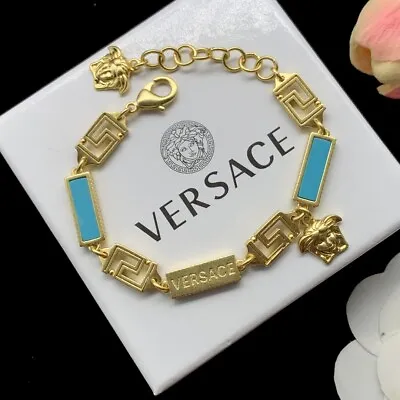 VER.SACE Gold Medusa Bracelet Adjustable • $96.78