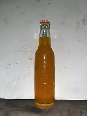 Full 10 Oz. Embossed Big Top Orange Soda Bottle Charleston S.C. • $12.99