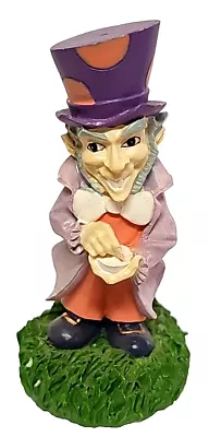 Rare Vtg.  Alice In Wonderland Purple Hatter Resin King Chess Figurine • $8