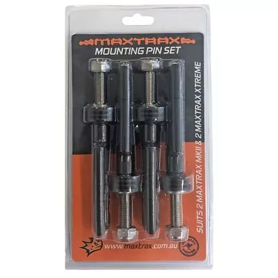 MAXTRAX Mounting Pin Set Fixing Pins MKII/X Series 4WD Recovery Tracks Mounti... • $42.46