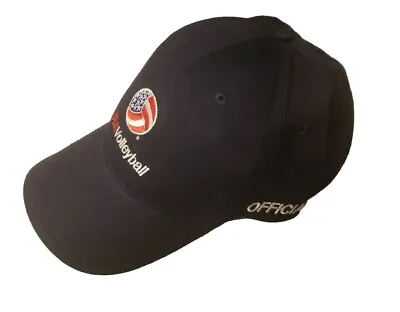 USA Volleyball Referee / Official's Hat Cap Navy Adjustable Olympics NEW • $23.95