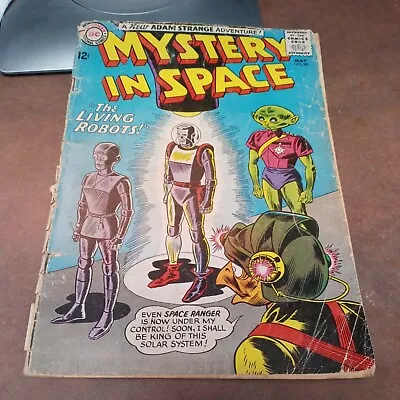MYSTERY IN SPACE 99 Dc Comics ADAM STRANGE SPACE RANGER 1965 Scifi • $15.62