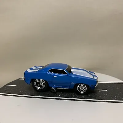 Muscle Machines Funline ’69 Chevy Camaro #01-53 Blue/White W/Cowl Hood - 1:64 NM • $9.95