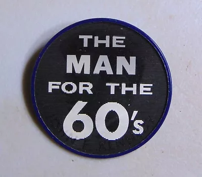 John F. Kennedy JFK 1960 Flasher Campaign Pin Button Political • $0.99