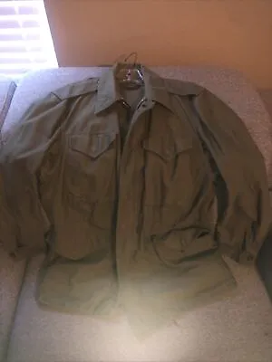 Vintage M-1951 FIELD COAT Reg Small US Army Green Southern Sportswear Hunting • $99.99