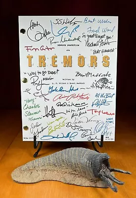 Tremors Script Signed- Autograph Reprints- Graboids- Tremors Movie • $24.99