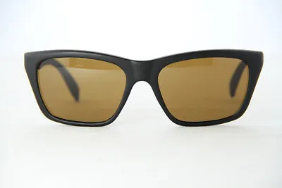 Vuarnet 006 Black Matte Sunglasses PX2000 Mineral Brown Lens (Similar VL0006) • $119.20