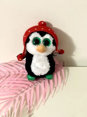Freeze The Penguin Beanie Boo Christmas “6” Excellent Condition Mint Tags 2015 • $20