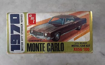 AMT '70 Chevrolet MONTE CARLO Motor City Stocker Series 1970 Model Car Kit XLNT! • $75