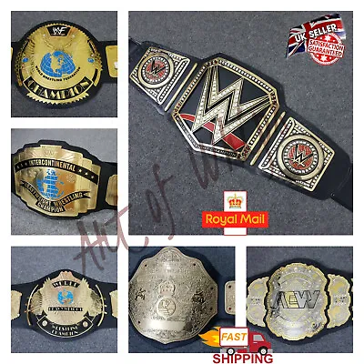 £140 • Buy All Champion Belts WWE, WWF 2mm Metal Brass Brand New Wrestling Style Replica