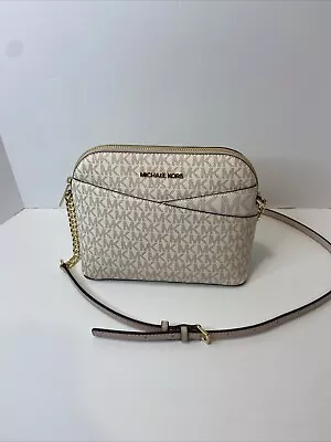 Michael Kors Women Lady Crossbody Bag Handbag Shoulder Messenger Purse Rose Gold • $75