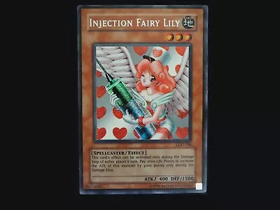 Yugioh - 2003 - Injection Fairy Lily LOD-100 Secret Rare - Unlimited Edition  • $20