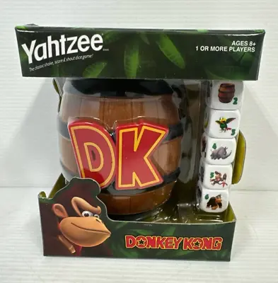 Brand New & Factory Sealed Donkey Kong Yahtzee Dice Game USAopoly Hasbro 2016 • $43.42