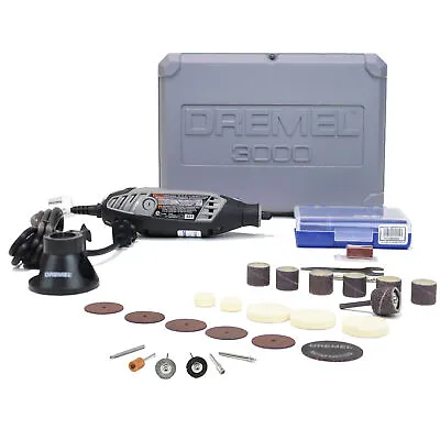 Dremel 3000-DR-RC 120V 1.2 Amp Rotary Tool Kit (Certified Recondition) • $49.97