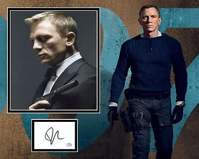 Daniel Craig Signed James Bond Photo Mount  Also Acoa • £299.99