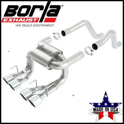 $1456.19 • Buy Borla ATAK Axle-Back Exhaust System Fits 2006-2013 Chevrolet Corvette Z06 7.0L