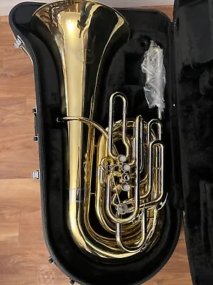 Jupiter XO Tuba 1680L Professional Series CC 5-Valve 4/4 Lacquer Yellow Brass  • $5000