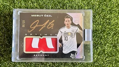 2018 Eminence Soccer MESUT OZIL On Card Patch Auto #6/10 Germany Arsenal • $879.99