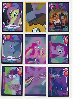 2015 My Little Pony Series 3 Foil Trading Cards Mixed Lot Of (9) Foil Cards #5 • £28.46