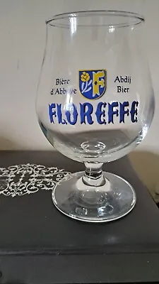 Floreffe Biere D'Abbaye Chalice Belgium Beer Glass 25cl Good Condition • £3.25