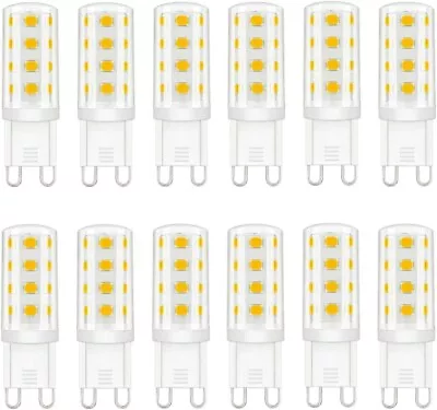 12 G9 LED Bulbs Bi Pin Base 3W LED G9 Light Bulb For Chandeliers 4000K  Natural • $29.99