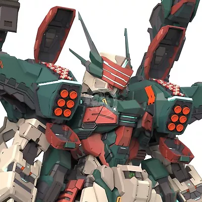 MG 1/100 Verde Buster Resin Conversion Kit + Precut Masking + Waterslide Decals • $450