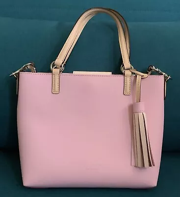 $150 • Buy Oroton Mini Tote Bag Two Tone Pink/Sand  BNWT