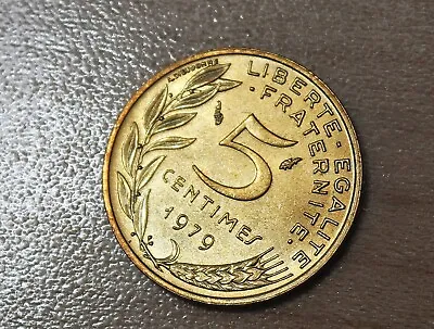 1979 France 5 Centimes • $1