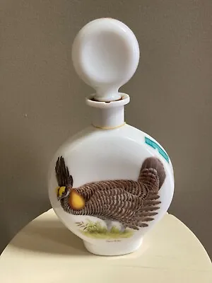 Whiskey Decanter Field Birds 1969 #3 Prairie Chicken Empty Flask • $9.99