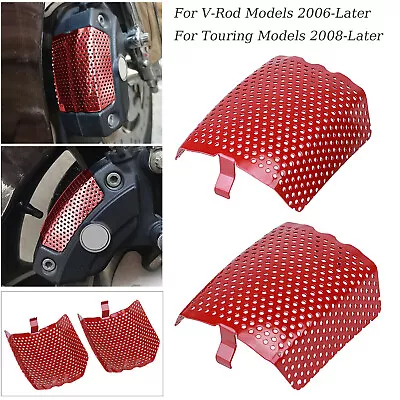 Front Brake Caliper Screen Inserts For Harley Street Glide Special FLHXS FLHX/T • $22.78