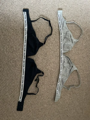 £7.50 • Buy Jack Wills Biddstone Heritage Triangle Bralette Size 8 Grey Marl/navy