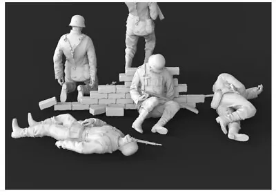£50 • Buy Ww2 German Soldiers  Full Set Soldiers 1/16th Resin Printed