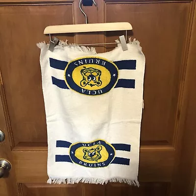 Vintage Retro Logo UCLA Bears Towel Golf Basketball Rare Cannon NCAA Promo • $50