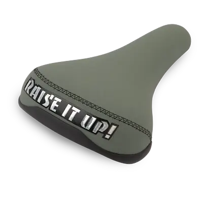 SE Racing  RAISE IT UP!  BMX Bicycle Seat Saddle 8mm Rails  Textured Vinyl • $29.99