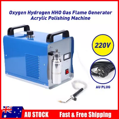 H160 75L Oxygen Hydrogen HHO Gas Flame Generator 220v Acrylic Polisher Machine • $200.65