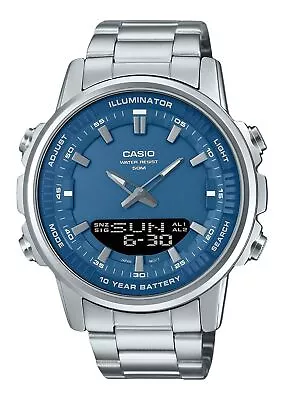 Casio Analog Digital Blue Dial Quartz Sports Men's Watch AMW-880D-2A1V • $74.37