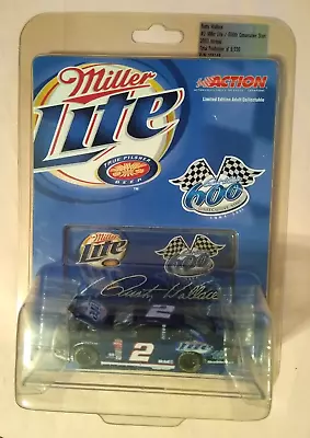 Rusty Wallace - 600 Consecutive Start - 1 Of 9936 - 2003 #2 Miller Lite - 1:64 • $32.50