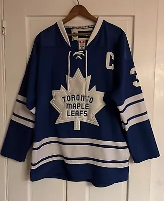 Dion Phaneuf Hockey Jersey Toronto Maple Leafs NHL Made In Canada Size 50 • $1.25
