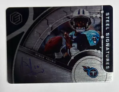 2022 Panini Elements Steel Signatures Vince Young Auto 48/50 • $24