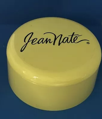 Vintage Jean Nate  EMPTY BOX Silkening Body Powder Container 6oz Revlon Made USA • $14.99