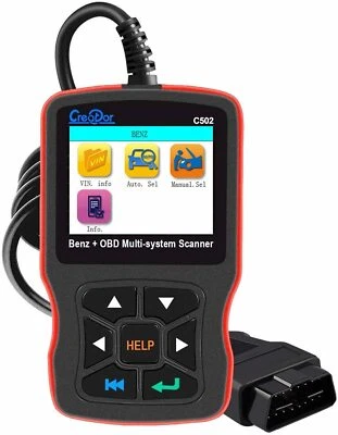 $83.99 • Buy US Creator C502 OBD2 Scanner For Mercedes Benz ABS SRS Transmission Full System