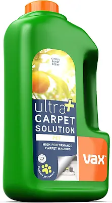 Vax Ultra+ Pet 1.5L Carpet Cleaner Solution | High Performance Carpet Washing | • £19.03