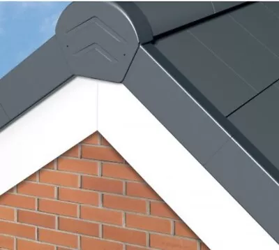 Manthorpe Linear Dry Verge System  Roofing  Gable Grey  Brown 750mm  • £11.99