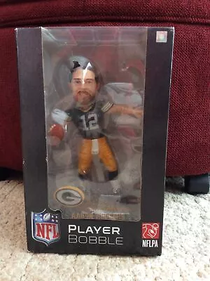 NFL Green Bay Packers Bobblehead NEW Aaron Rodgers Forever Collectible • $37.49