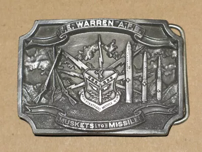 90th Strategic Missle Wing F E Warren AFB Belt Buckle • $19.99