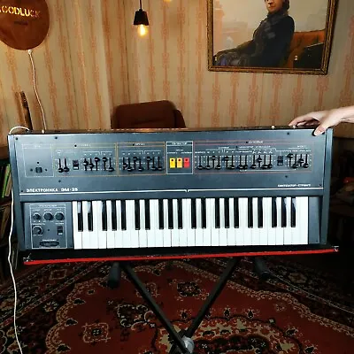 Elektronika EM 25 - Vintage Analog String Synthesizer Ussr Soviet 106 • $299